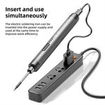 Generic USB Portable Rechargeable 5V 8W Wireless Soldering Iron Kit - image 4