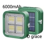 Dp -7171 Rechargeable 20W Solar Flood Light (6000mAh)