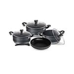4 Pcs Set- Nonstick Cooking Pot Set With Frying Pan