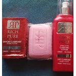 Generic Rich and Pure clarifying lotion and soap