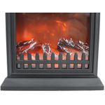 product_image_name-Generic-Mantel Clock With LED Real Effect Fire Lantern-3