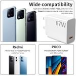 product_image_name-Mi-67W Turbo Super Fast Charger  for Xiaomi 15T/14T/13T/12/11, with Turbo Type C Fast Charging Cable 1M for Redmi Note 15/14S/13/12/11 Pro/for POCO M8/X7 Pro Pad 7 6 5 -4