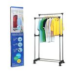 Generic 30KG DOUBLE-POLE TELESCOPIC CLOTHE RACK - image 2