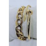 product_image_name-Fashion-Ladied Non-Tarnish 2pcs Gold Bracelets-1