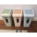 Generic Waste Can With Swing Lid And Trash Bags - 1pc - image 2