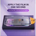 Generic 3pcs 9H Tempered Glass Screen Protector with One-Click Applicator for IPhone 12 to 17 Pro Max - image 5