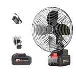 Generic Rechargeable Portable Wireless Fan with lithium battery very powerful - image 2