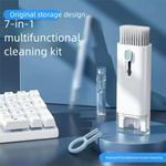 Generic 7-in-1 Multifunctional Computer Keyboard Brush Set Bluetooth Earphone Cleaning Phone Screen Dust Key