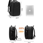 Generic Men's Waterproof Laptop Backpack Large Capacity School Bag - image 8