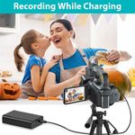 product_image_name-ActionCamcorder-6k High Resolution Professional Digital 4.0 Inch Ultra HD 64mp Touchscreen Video Camcorder Camera With 18X Digital Zoom IR Night Vision Wifi App Control + 128GB + Batteries 4500 M.A.H For Live Broadcast, Skit Comedy and Short Film Making -5