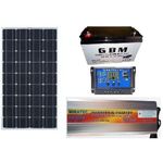 Miratec 3000W HOME SOLAR LIGHTING SYSTEM FOR TV, LAPTOP AND LIGHTS