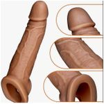 Generic silicon Penis Sleeve Reusable Condon Sleeve - image 2