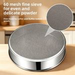 Generic Stainless Steel Food Strainer Sieve Mesh Bowl - image 3