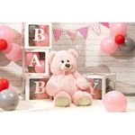 product_image_name-Generic-Home Teddy Bear Stuffed Animal Large Teddy Bear Cuddly Plush Toy For Girlfriend Kids Inches Pink-3