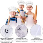 Generic Kids Apron and Chef Hat Set, Adjustable Children Apron with 2 Pockets - image 5