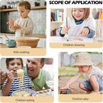 Generic Kids Apron and Chef Hat Set, Adjustable Children Apron with 2 Pockets - image 7