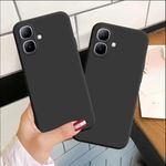 Infinix Smart 20 Silicone Protective Case – Matte Black Elegance with Full Camera Coverage, Shockproof Corners & Scratch-Resistant Shield. ( Black ) - image 3