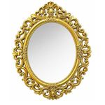 Generic Gold Plated Vanity Wall Mounted Make-up Mirror