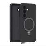 Pouch Shockproof Full-Cover Rotating Magnetic Stand Suitable for Samsung Galaxy S25