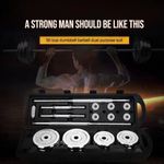 ADJUSTABLE 50KG DUMBELL SET