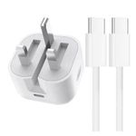 Generic Superfast Charging Original Apple Foldable Adapter and USB-typeC Cable Combo for iPhone 17 16 15 Pro Max