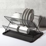 2 Tier Portable Plate Rack 