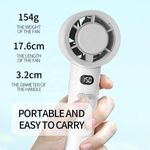 Taigexin type c Rechargeable Mini Hand Fan high speed TGX207C - image 4