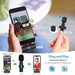 BOMGE  Camera Wireless Lapel 2 Iphone Lavalier Microphone - image 7