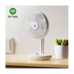 Dp Powerful Rechargeable Desktop Portable Rotating Table Fan - 4000mAh - image 2