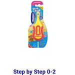 Wisdom Step by Step 0-2 years Toothbrush
