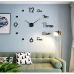 Generic 3D Wall Clock 120cm (4ft by 4ft) 47inch Biggest size - image 3