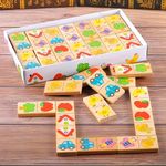 product_image_name-Generic-Wooden Fruit Dominoes Set - An educational logic and strategy game for children, developing hand-eye coordination.-1
