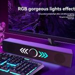 Generic Computer soundbar, desktop Bluetooth speaker, suitable for home theater