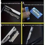 Generic Shaving Blades For Hair & Beard  - Shaving and Carving. - image 3