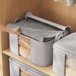 Generic 72-Liter Waterproof Bedding Storage Bag, Clothing Storage Box, Foldable Storage Container - image 4