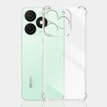 itel A50 4G Clear Transparent Classic Shockproof Back Case