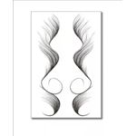 Makeover Baby Hair Edge Tattoo Sticker