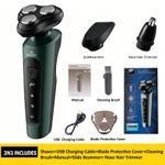 Generic 9D Electric Shaver for Men 3-in-1 Multi-Functional - image 5