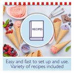 product_image_name-Sensiohome-Ice Cream, Yoghurt & Sorbet Maker-3