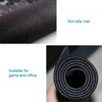 Generic Soft Rubber Smooth Cloth Surface Game Mouse Pad Keyboard Mat, Size: 100 x 50cm - image 5