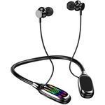 Generic KG20 Wireless StereoDigital Display Neckband Earphone - image 2