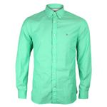 product_image_name-Tommy Hilfiger-Men's Regular Fit Plain Logo Shirt-1