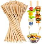Generic 200 PCS Bamboo Skewers for Appetizers, 12cm Toothpicks, Cocktail Picks