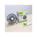 Generic 5 inches Long Lasting Portable Rechargeable Desktop Fan - image 2