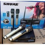 Generic Shure UT-883 Professional Wireless Microphone System Dual UHF Microphone With Rechargeable Battery - image 2