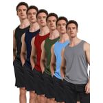 MEN  DIFFERENT COLOURS  SINGLET_ INDOOR AND OUTDOOR 1 Pcs