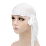 Titan Durags Plain White Titan Durag