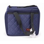 Hippo Navy Blue Quilted Insulated Lunch Cooler Bag - image 6