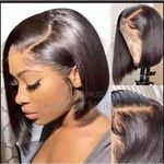 Fashion Cabinet Original Human Bob Wig With 4x4 Closure.