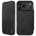 Nillkin Nillkin. Qin Pro Leather Case for iPhone 17 Pro Max - Black